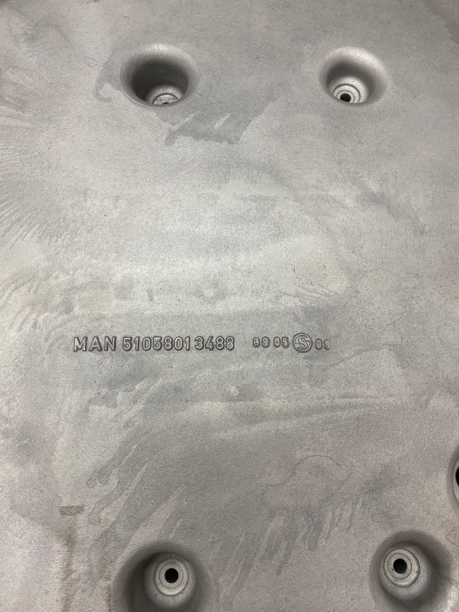 coppa olio motore bus 51058015764 man d2066loh26 d2676loh